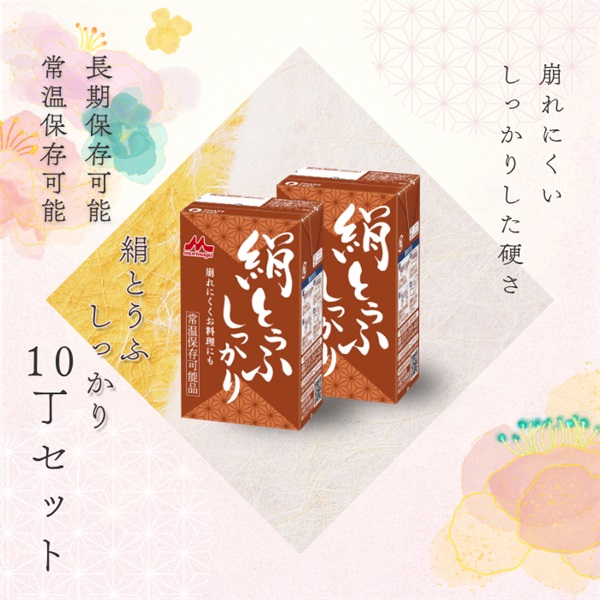 単品　森永絹とうふギフトB（しっかり10丁）